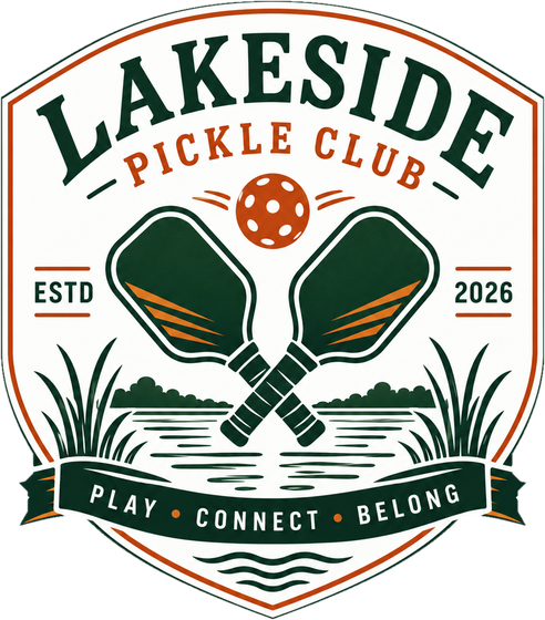 Lakeside Pickle Club — Play, Connect, Belong. Established 2026.